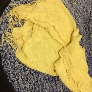 Cremé colored simple pashmina